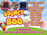 Bouncy bouncy boo castle hire